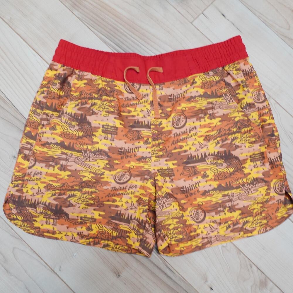 Magellan Shiner Bock Swim Trunks L